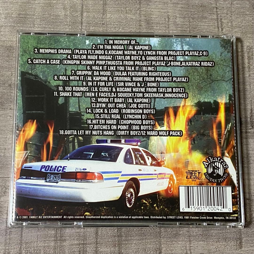 洋楽 Al Kapone Memphis Drama G-LUV G-RAP