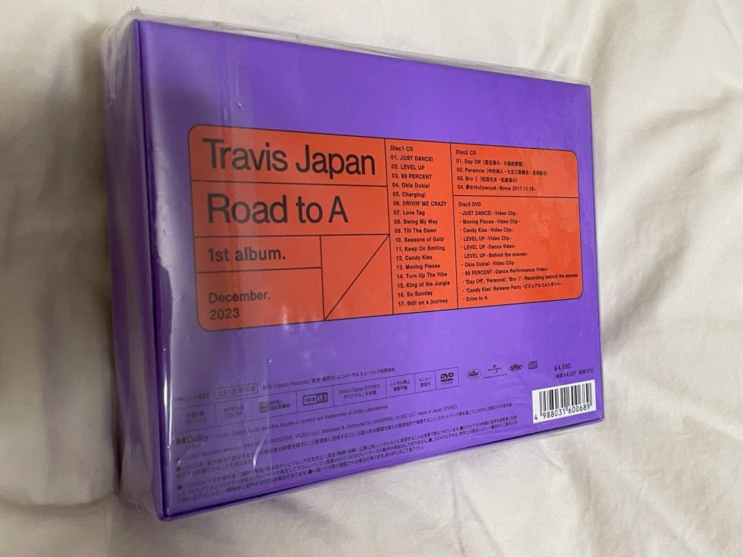 Road to A Travis Japan FC限定盤