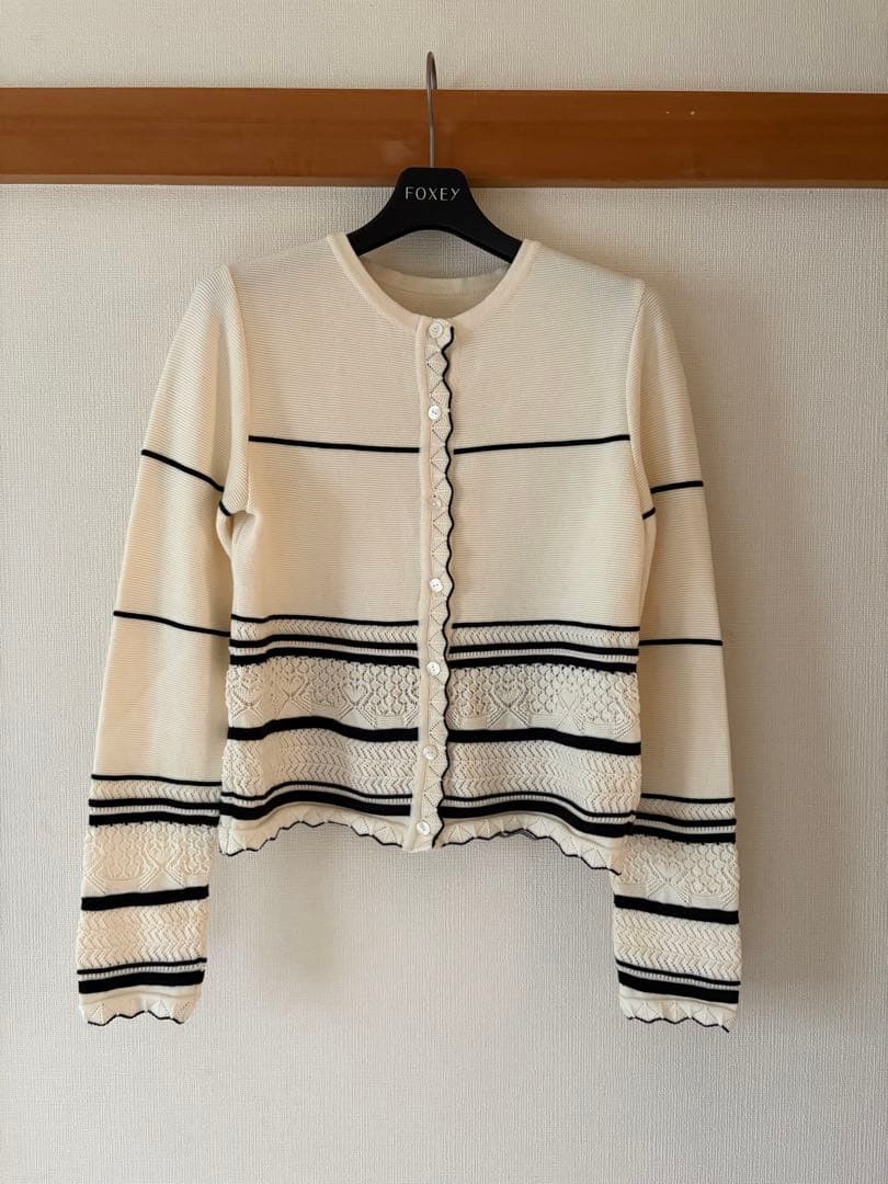 フォクシー 44132 Cardigan “Fouette” カーディガン