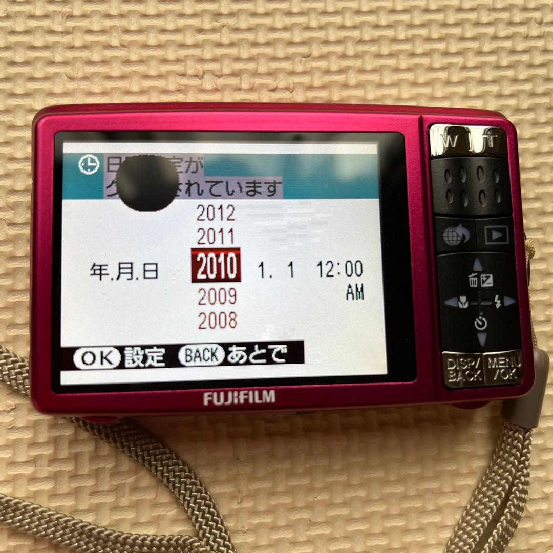 FINEPIX デジタルカメラ　ピンク　ケース付き