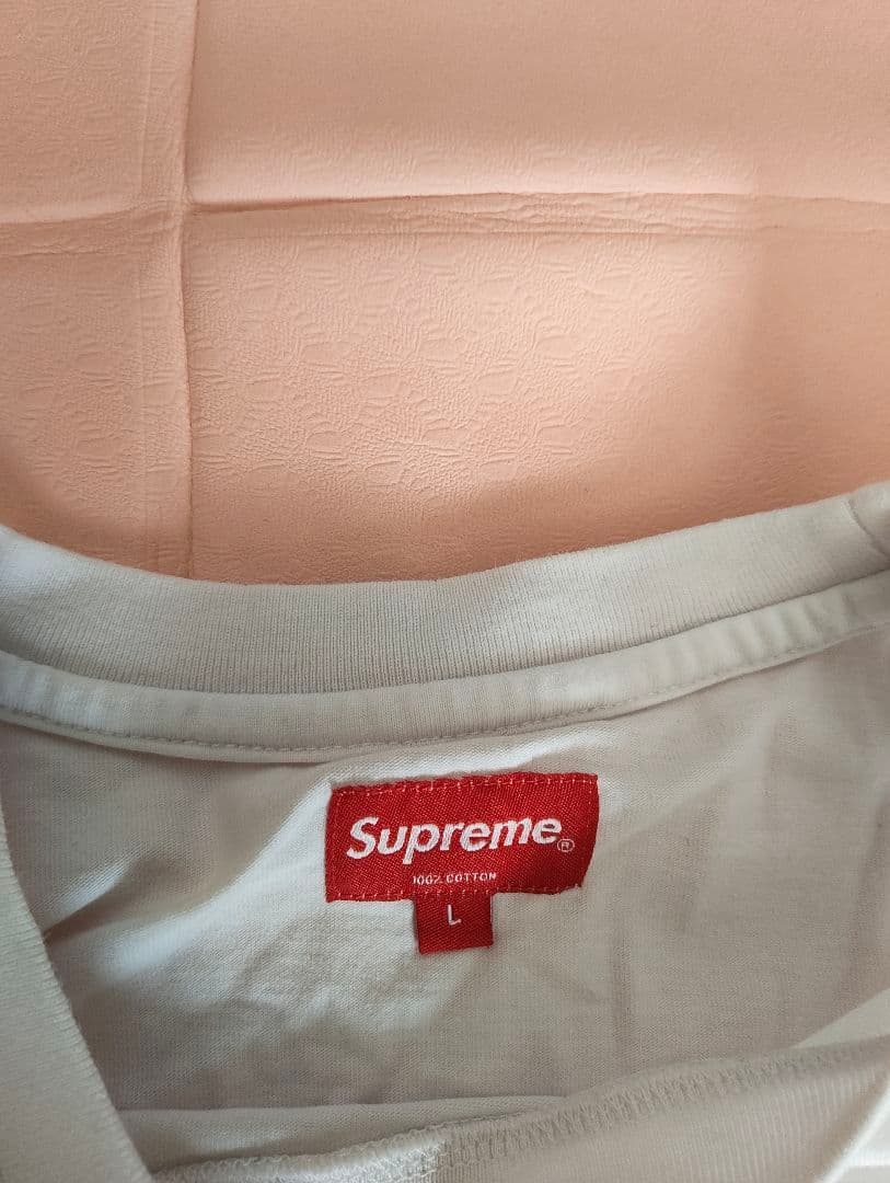 い*た様 Supreme 長袖Tシャツ ホワイト L