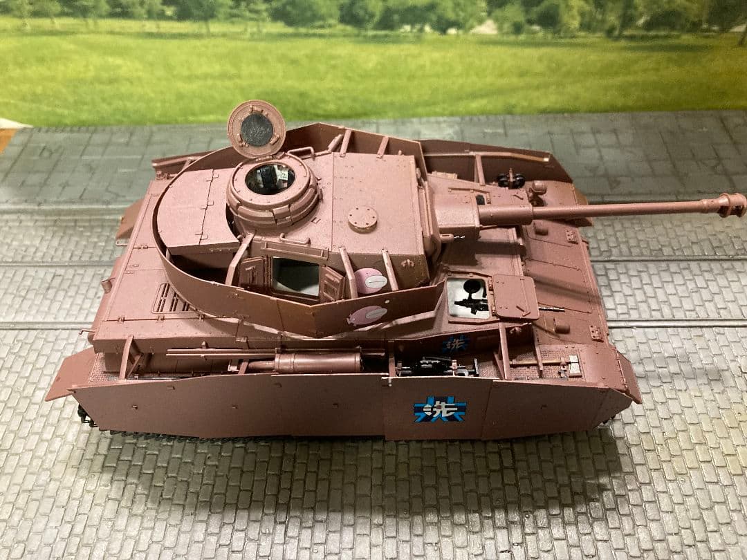 は*I様 【大幅値下げ】ドイツ軍IV号戦車D型改ガールズ&パンツァーあんこうチー