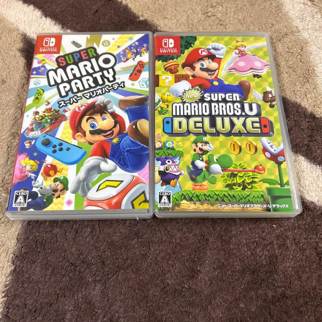 スーパーマリオパーティ&new スーパーマリオブラザーズ　U DELUXE