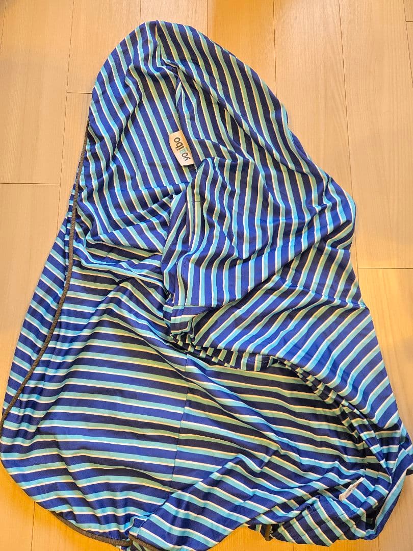 Yogibo Lounger カバーのみ ブルーストライプ 撥水 接触冷感