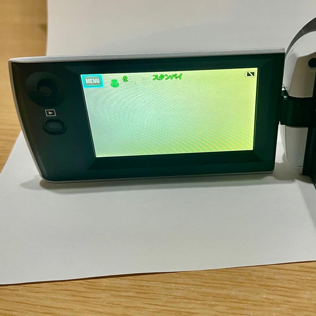 【箱、取説有】2019年購入SONY ビデオカメラ HDR-CX470 ホワイト