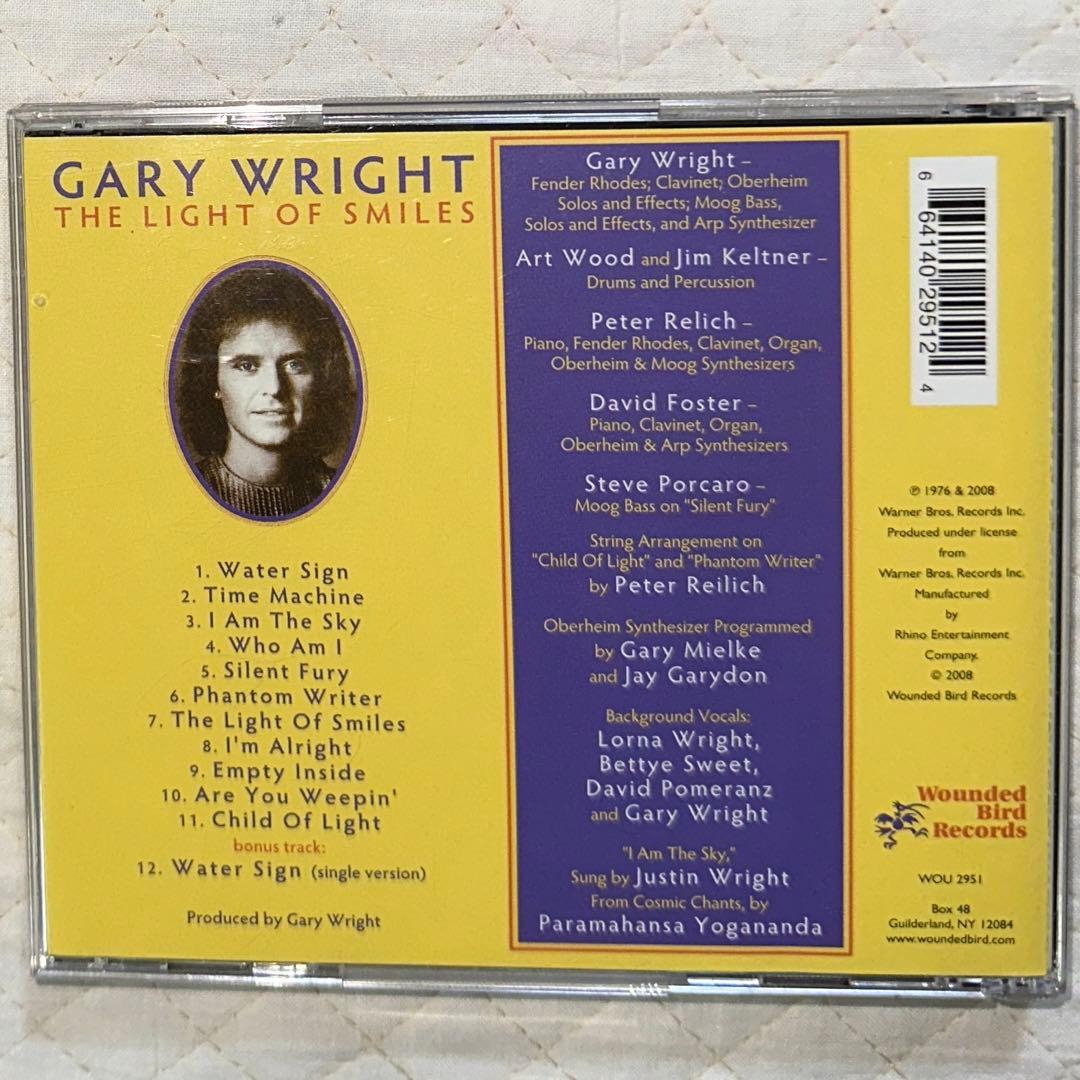 洋楽 GARY WRIGHT / THE LIGHT OF SMILES