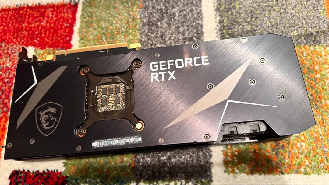 グラフィックボード・グラボ・ビデオカード RTX3080 MSI VENTUS 3X PLUS OC 10GB