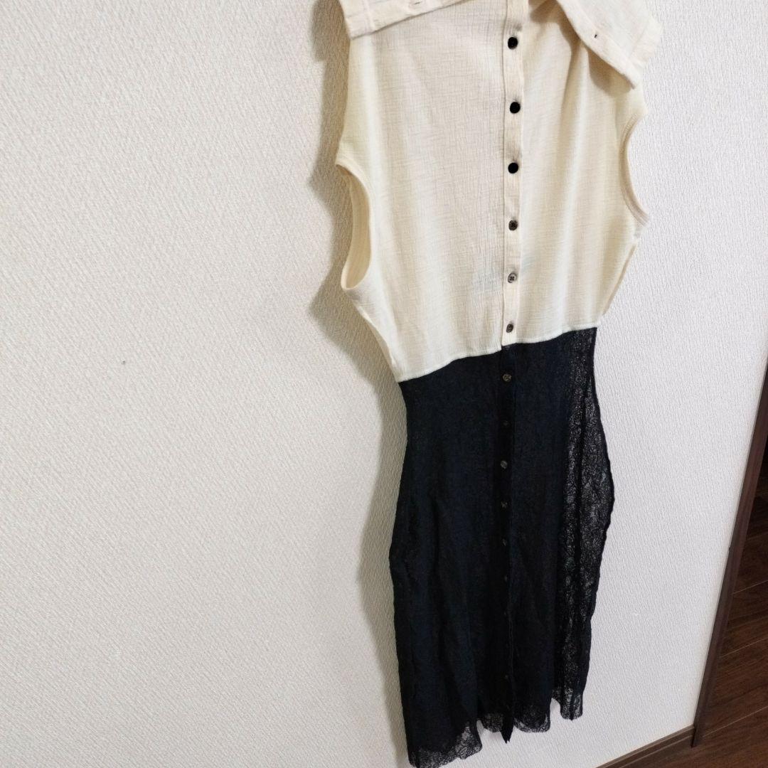 コムデギャルソン　ジュンヤワタナベ　ワンピース　レース　変形ワンピース