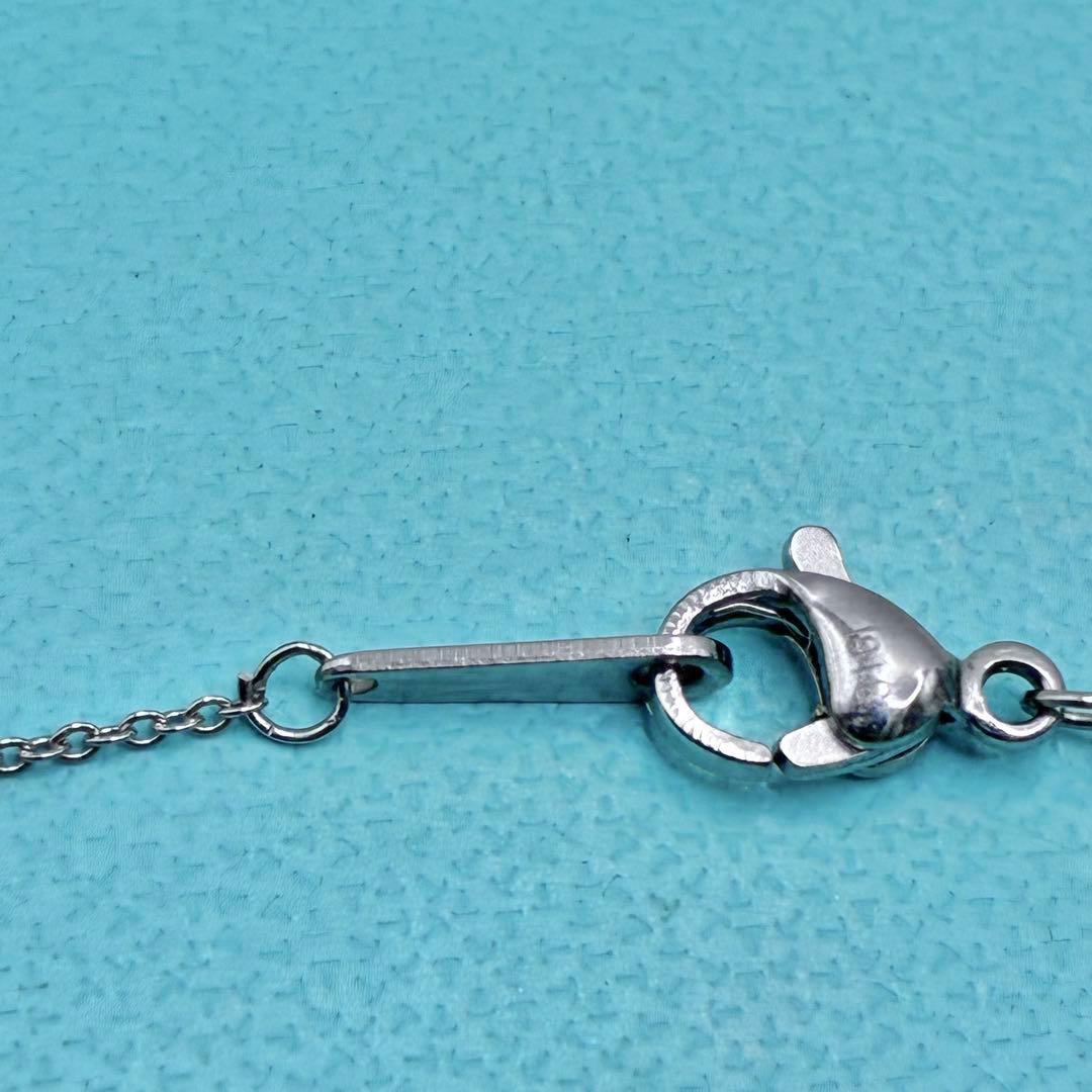 【美品】ティファニー　ローマンクロス　ネックレス　シルバー　社外チェーン