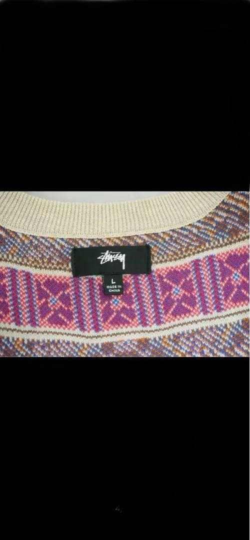 トップス stussy Giza sweater vest L