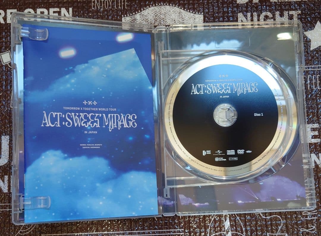 TXT act:sweet mirage in japan 通常盤 dvd