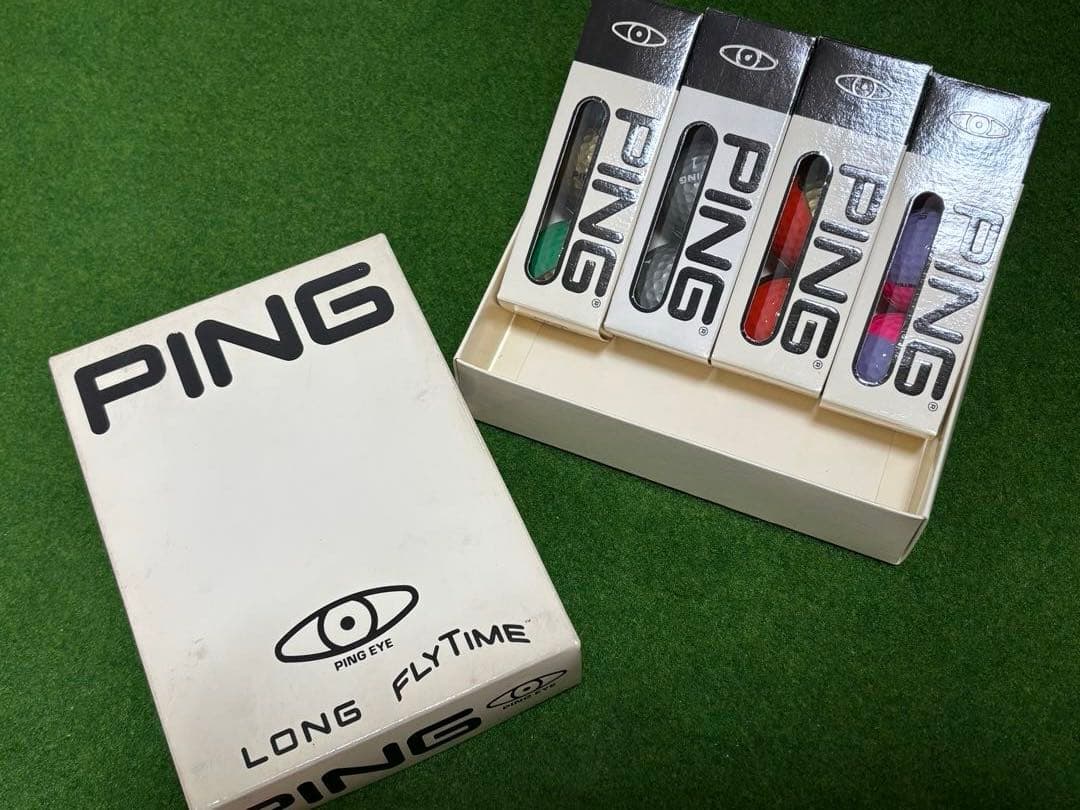 ③PING ツートンカラー ボール ヴィンテージ 1BOX