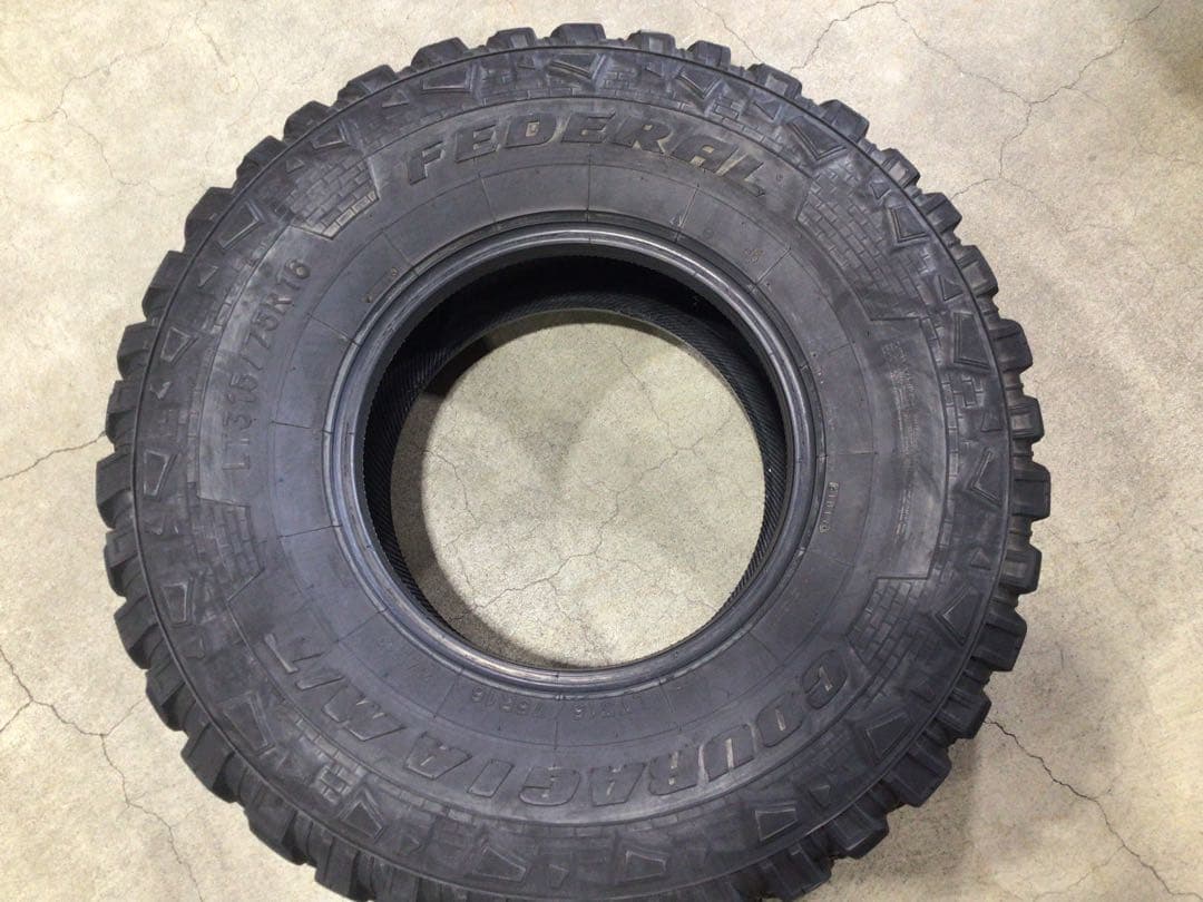 激安 315/75R16 フィデラル M/T サマータイヤ 4本 送料込み