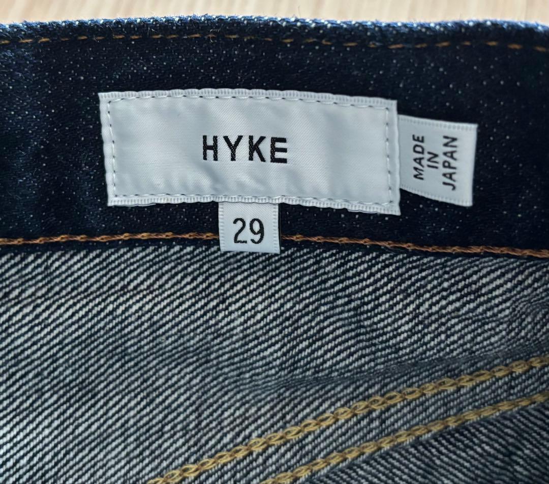 HYKE ハイク CLASSIC STRAIGHT デニム パンツ 濃紺 29