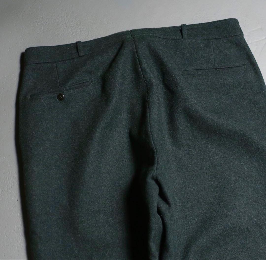 極太◎ 50s~ Vintage wide wool slacks
