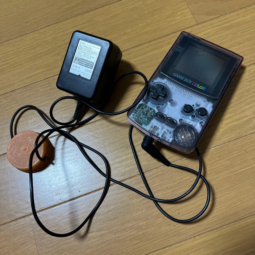 ゲームボーイカラー本体　ACアダプタ付き