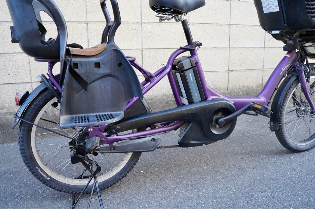 電動自転車 ヤマハ 20インチ 子供乗せ アシスト 中古 8021201