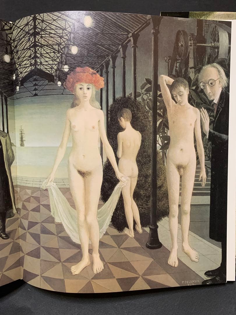 ポール・デルヴォー（Paul Delvaux)画集