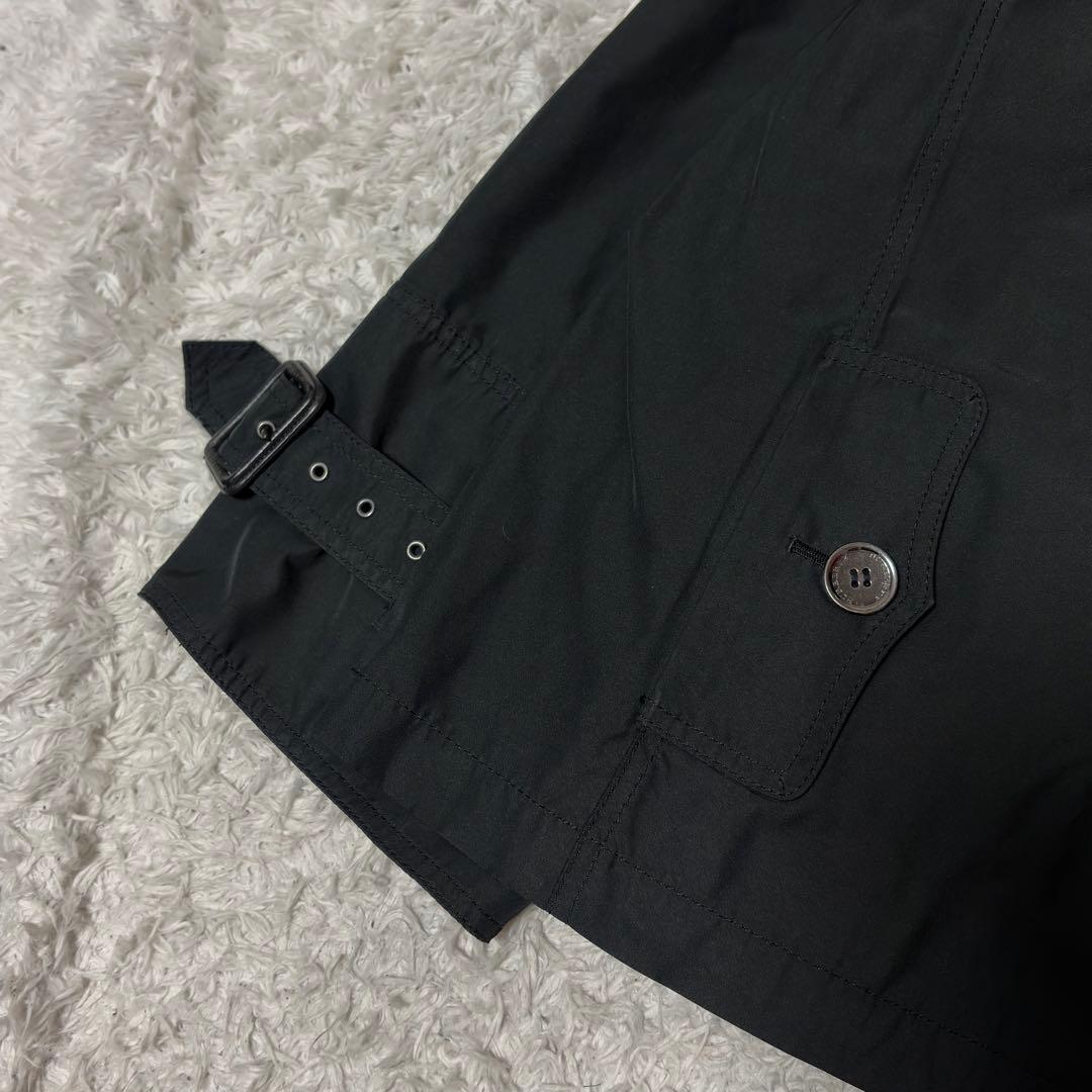 希少✨極美品✨バーバリーロンドン✨大きいサイズ✨トレンチコート　ショート丈　黒