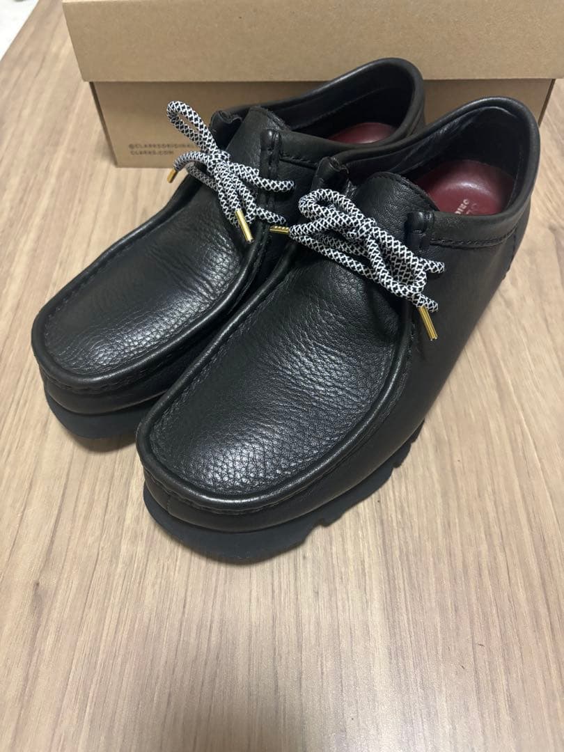 CLARKS Wallabee GTX レザー ビームス別注　ワラビー