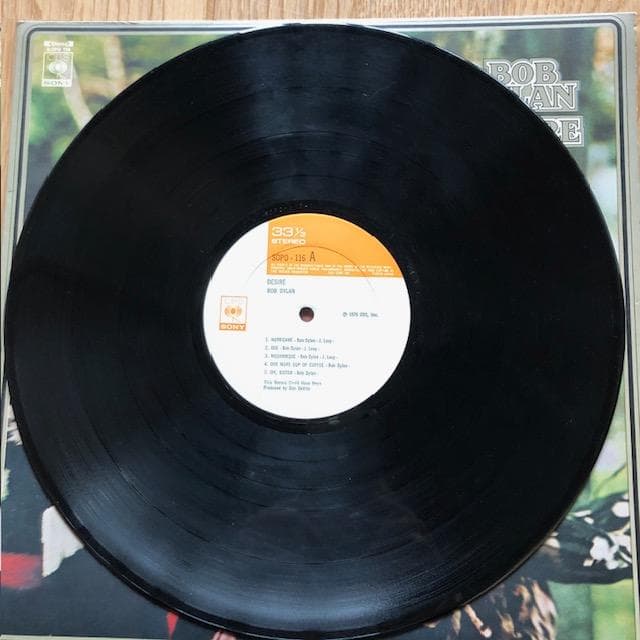 ボブ・ディラン DESIRE LP 国内盤 d950y96