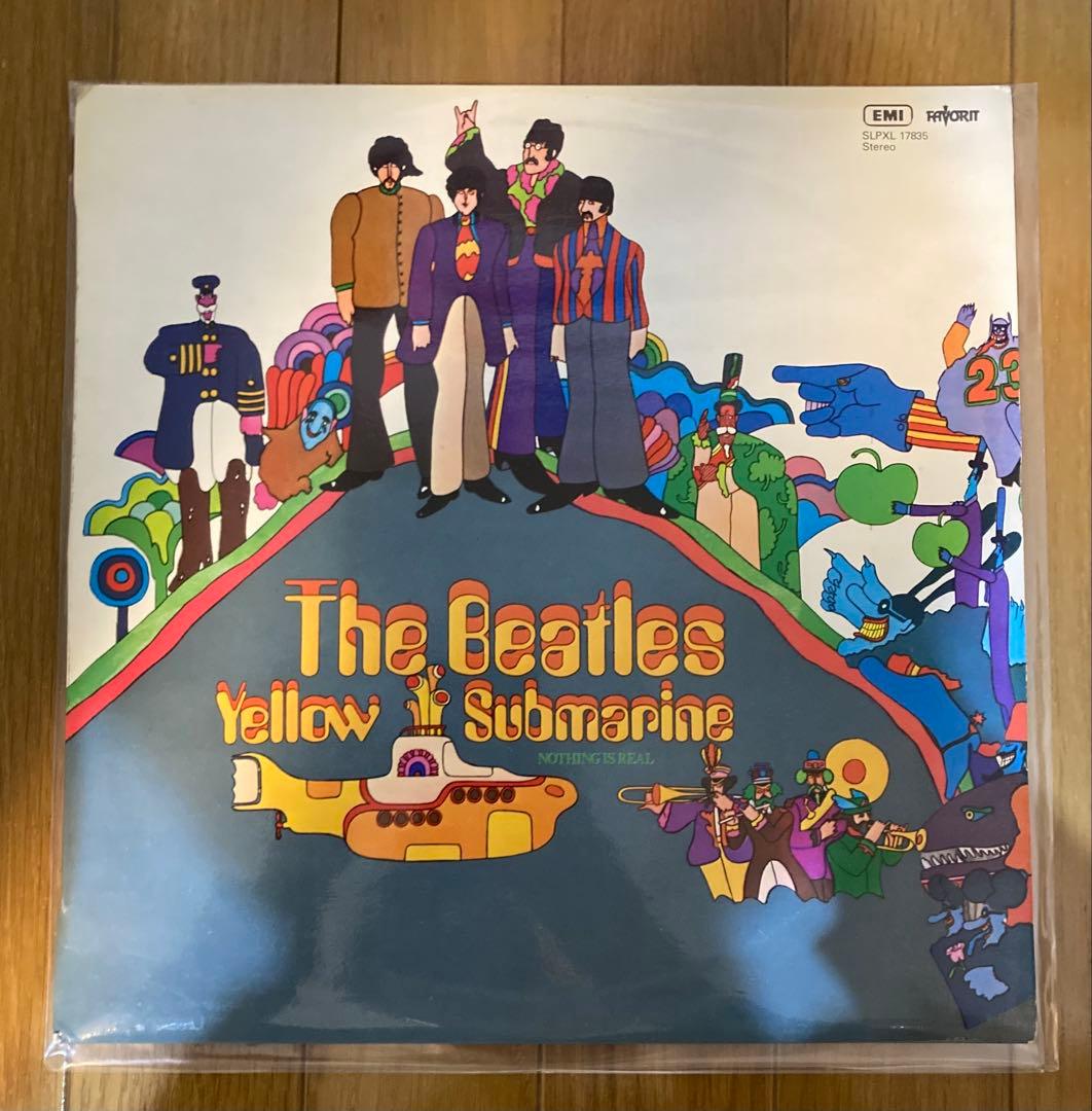 稀少ハンガリーオリジナル美盤イエローサブマリンBeatlesビートルズレコード