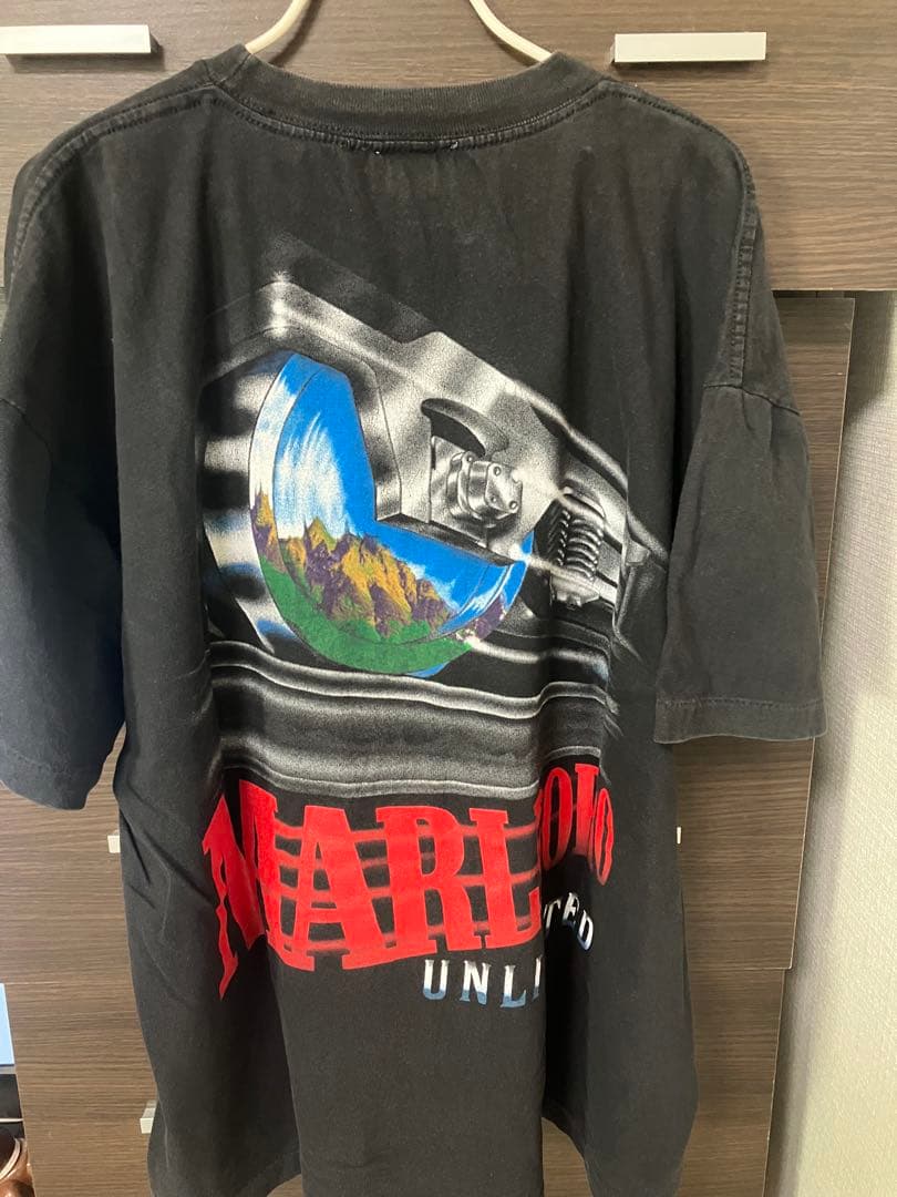 90s マルボロ トレイン ポケットTシャツ　XLサイズ