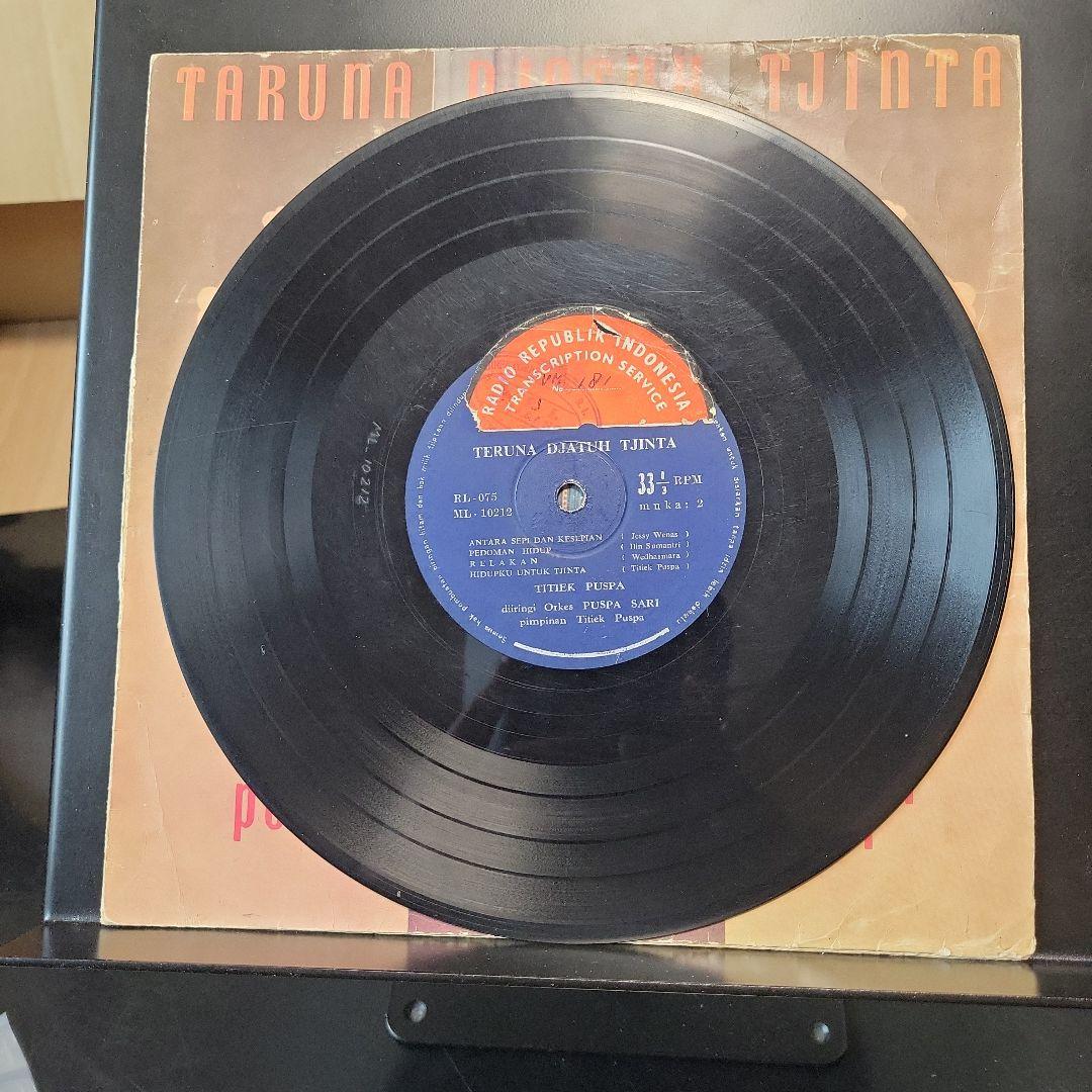 洋楽 Taruna Djaya Tjinta Itiiek Puspa 10inch