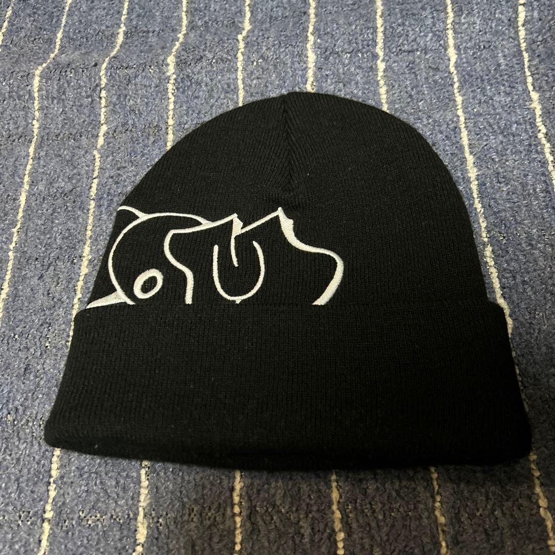 R*︎様 SUPREME MFdoom ビーニー ニット帽 ブラック