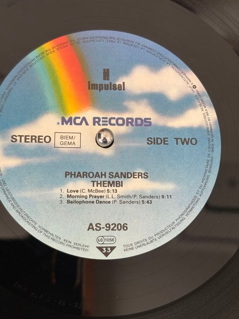 洋楽 Pharoah Sanders Thembi AS-9206