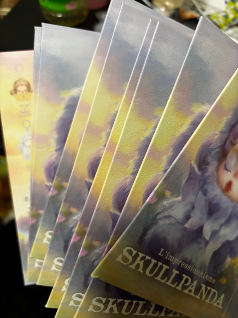 SKULLPANDA L'impressionnisme ぬいぐるみペンダント