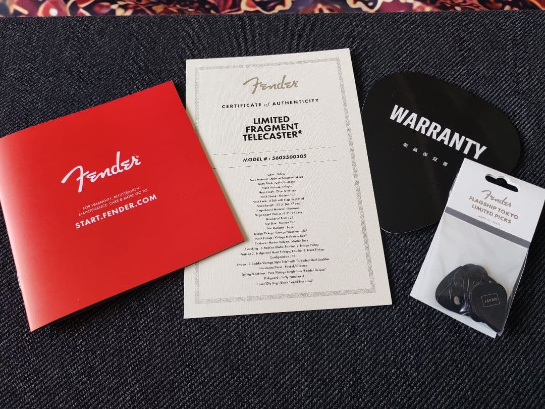 ギター Fender Limited Fragment Telecaster FRGMT