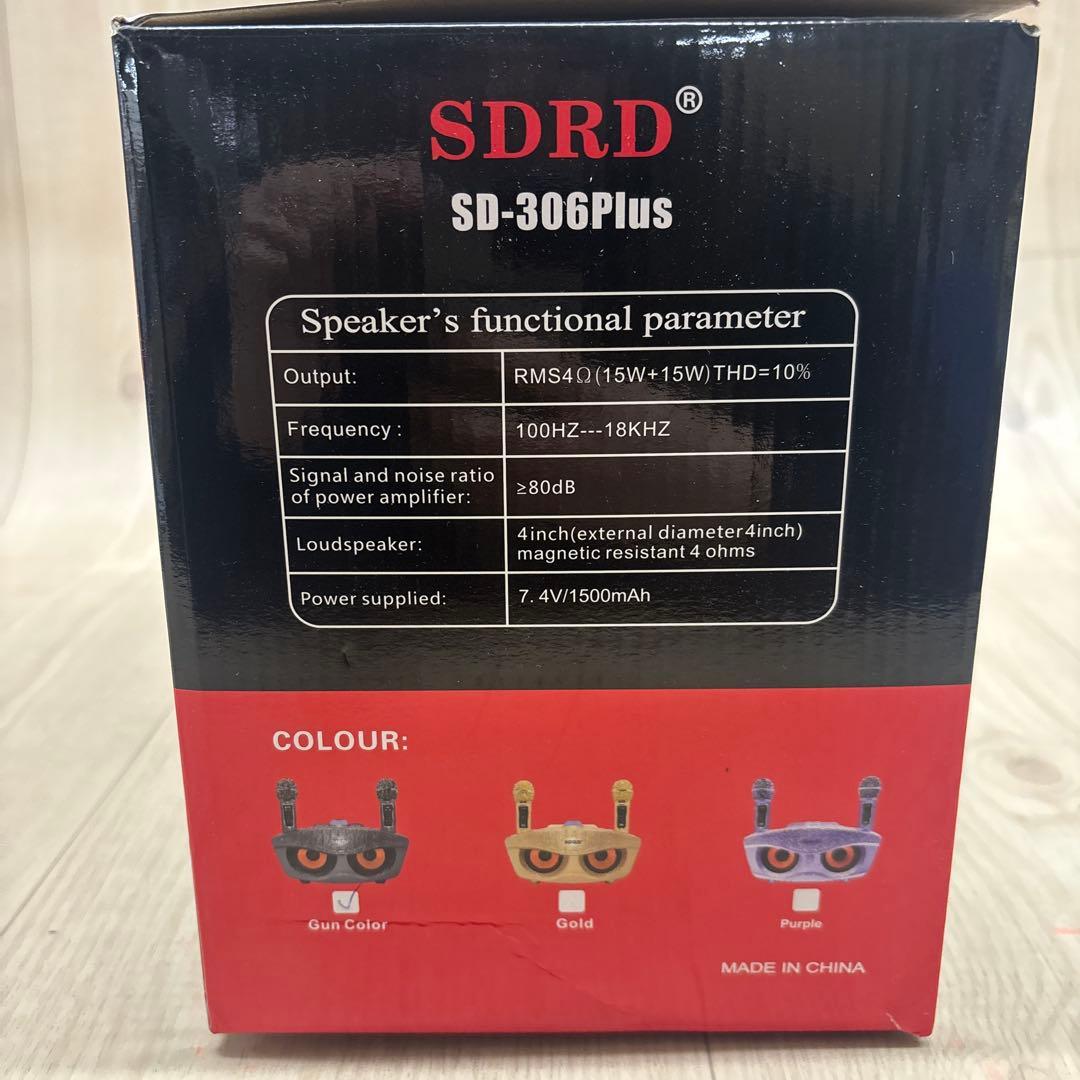 D230 SDRD ホームカラオケ SD-306Plus ワイヤレス 家庭用