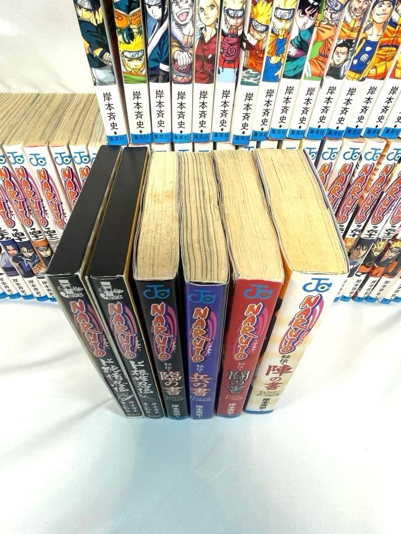 【計79冊】NARUTO―ナルト― 全72巻 ＆ 関連本 7冊セット