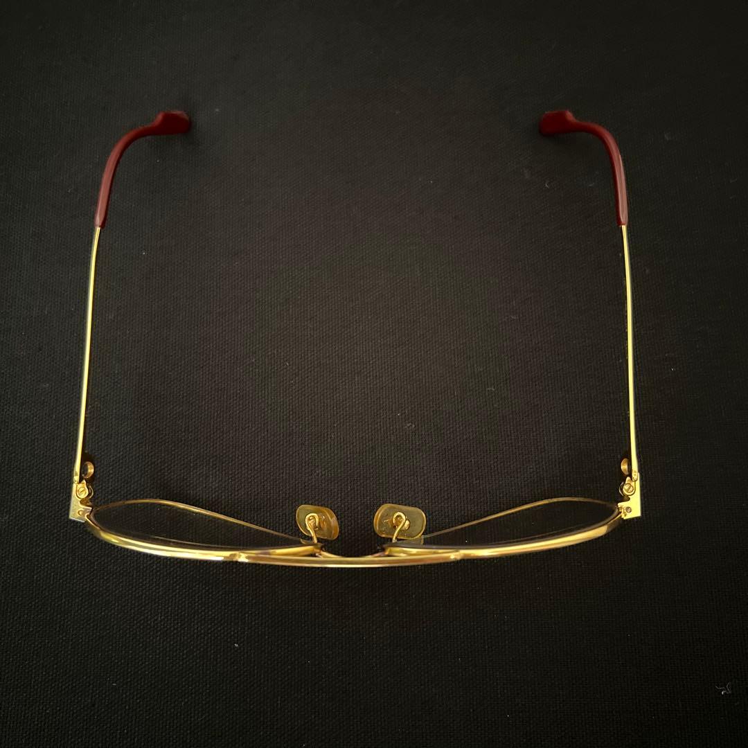 希少 Cartier サントス サングラス アイウェア ティアドロップ