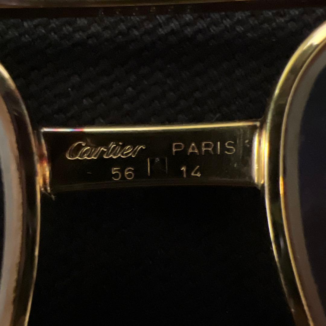 希少 Cartier サントス サングラス アイウェア ティアドロップ