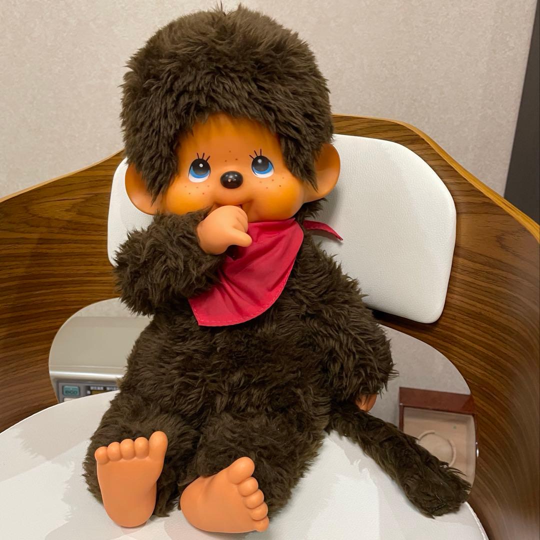 昭和レトロ　BIGモンチッチ Lサイズ男の子ブルーアイ
