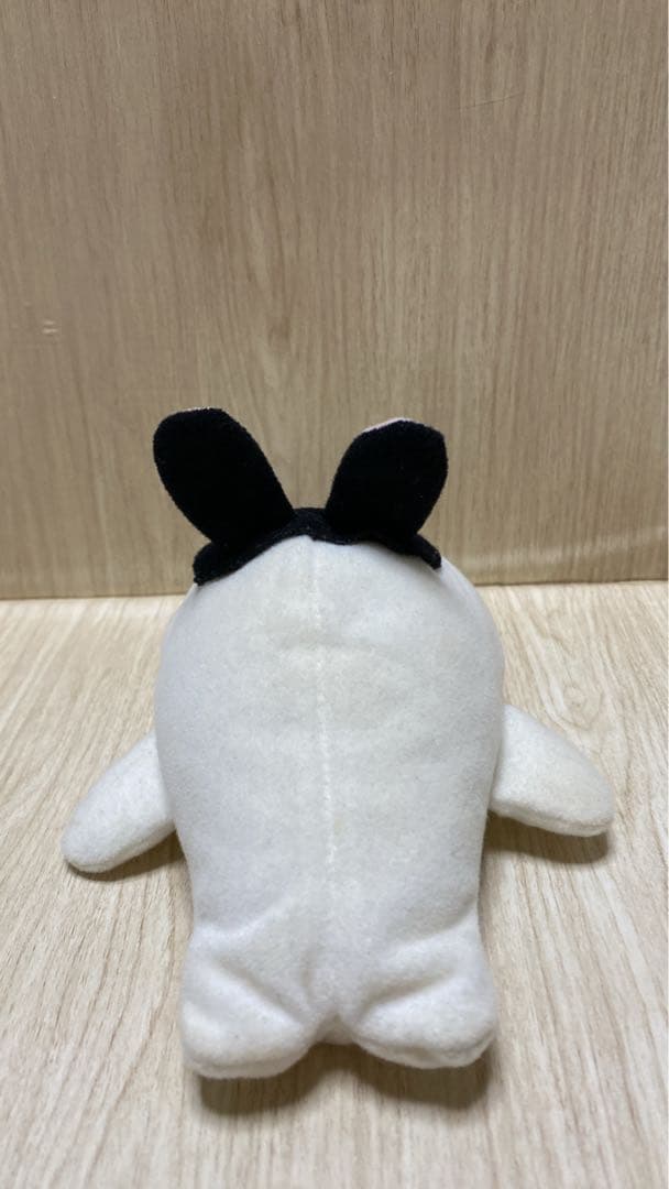 まめゴマ おきがえぬいぐるみ 黒うさぎ　平成レトロ