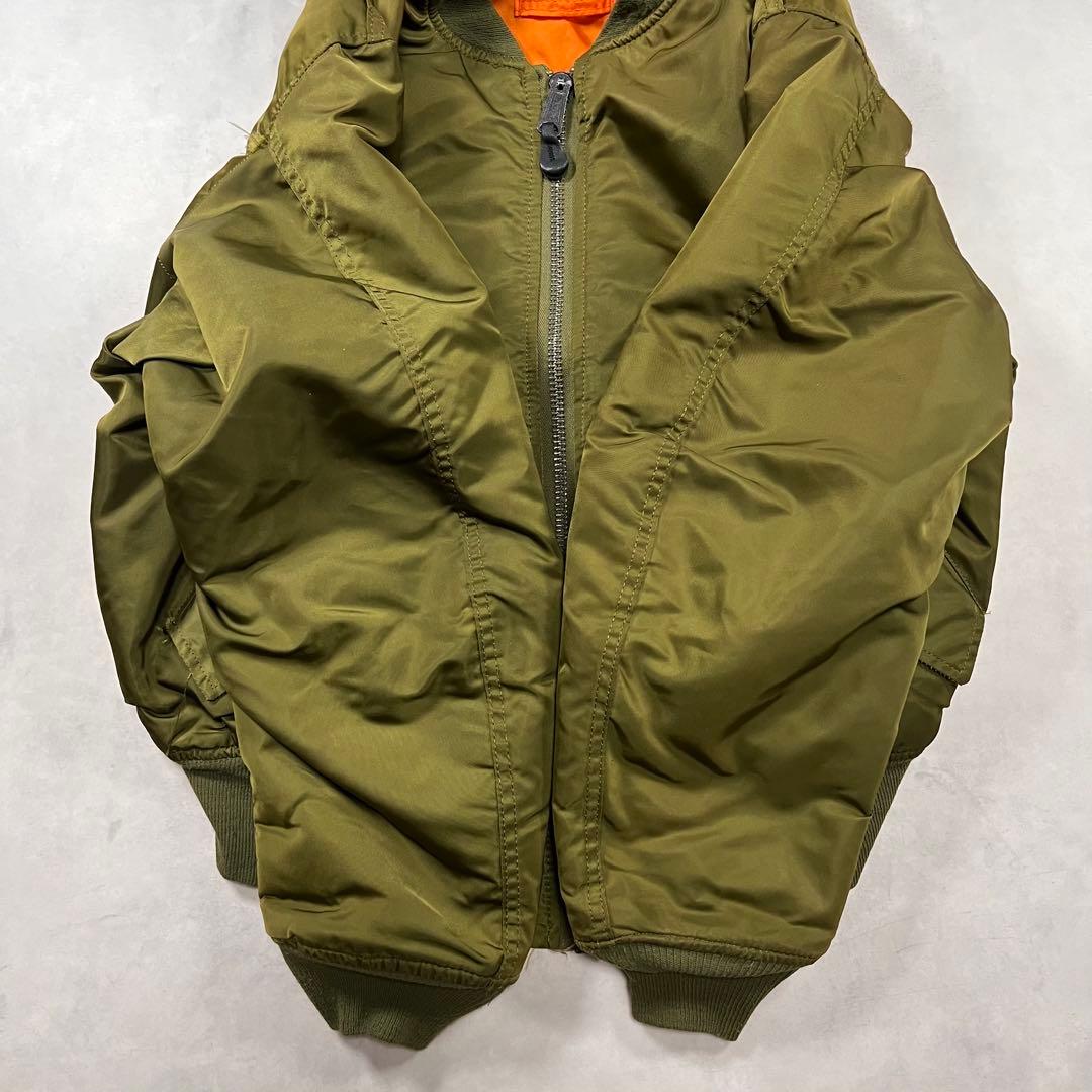 ◎90s Alpha industries MA-1 USA製 80s L