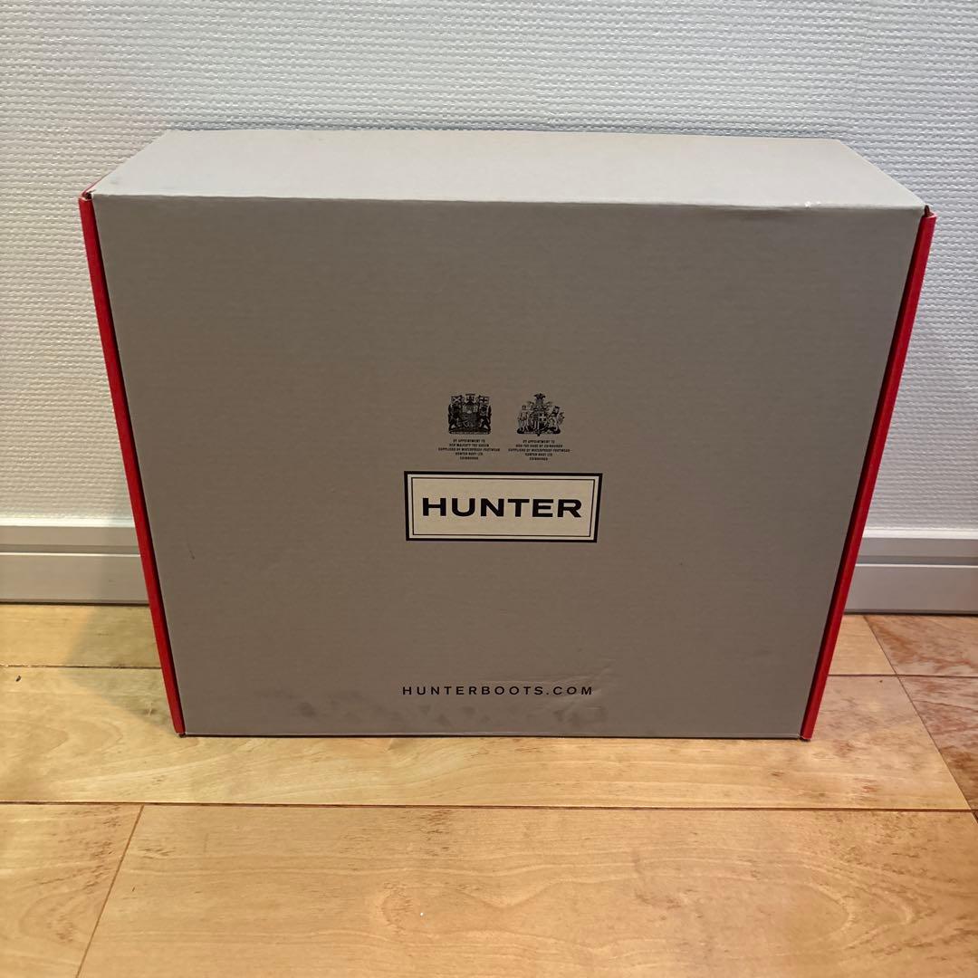 HUNTER ブラウン ショートブーツ