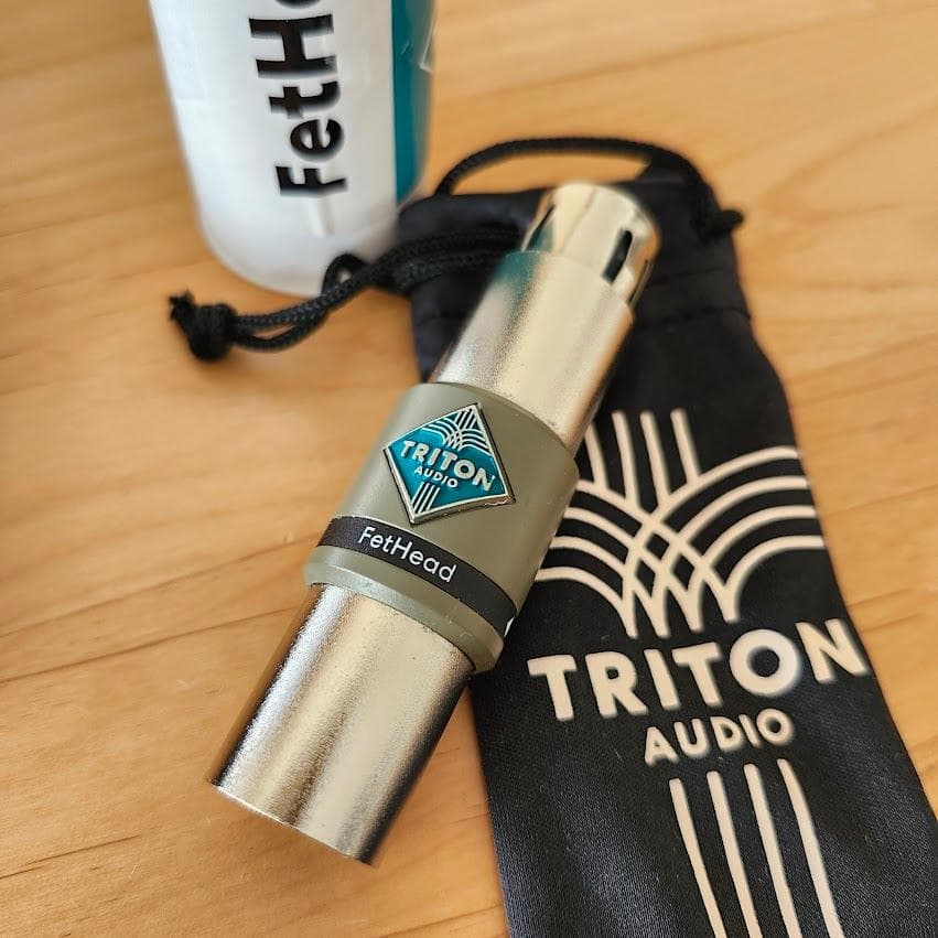 XLRケーブル付！ TRITON AUDIO FetHead マイクプリアンプ