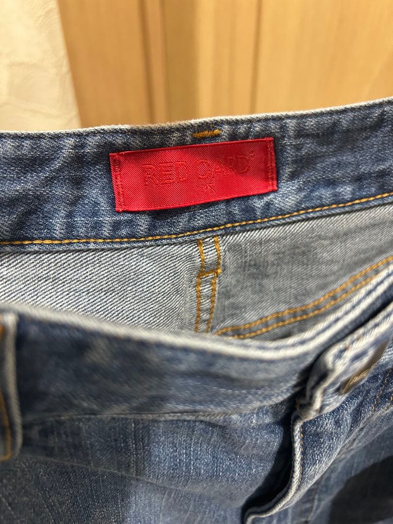 RED CARD TOKYO×23区L カーヴィー デニム パンツ