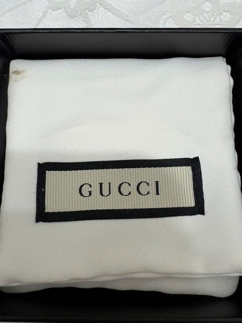 【送料無料❗️】GUCCI シルバー ロゴペンダント ネックレス