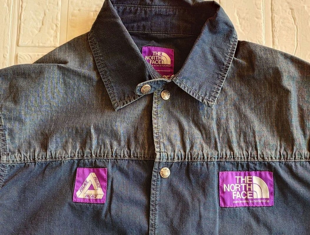 PALACE ノースフェイスパープルレーベルコラボCoach Jacket