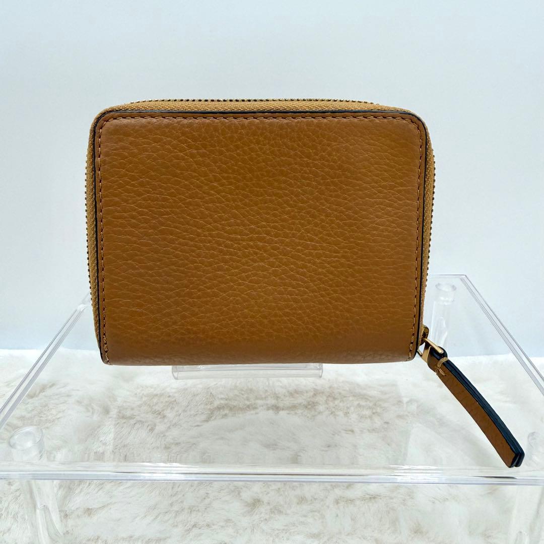 【美品】TORY BURCH レザー　二つ折り財布　トリーバーチ