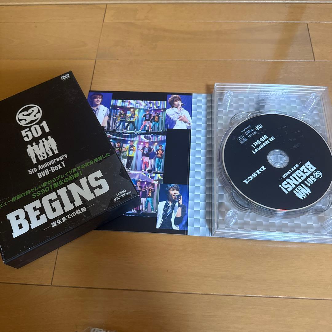 SS501 5th Anniversary DVD-Box セット、他DVD