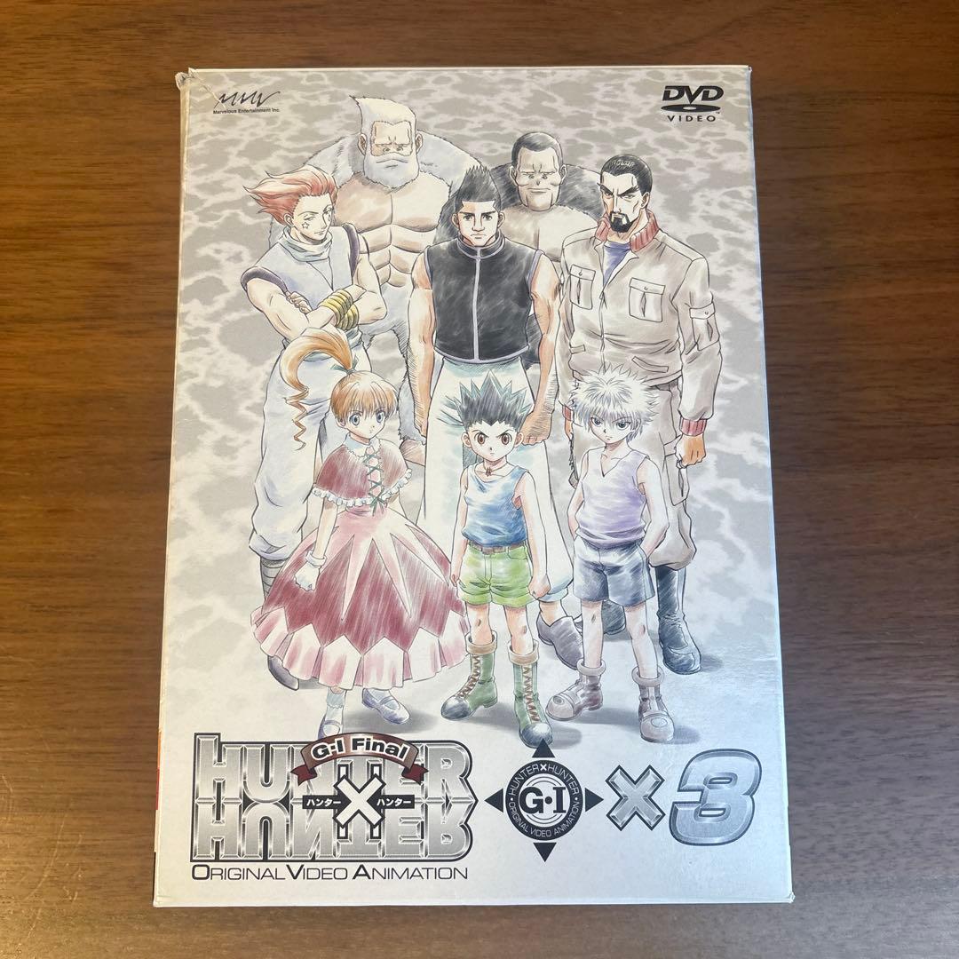 ハンターハンター G.I. FINAL x 3 DVD 初回限定特典版