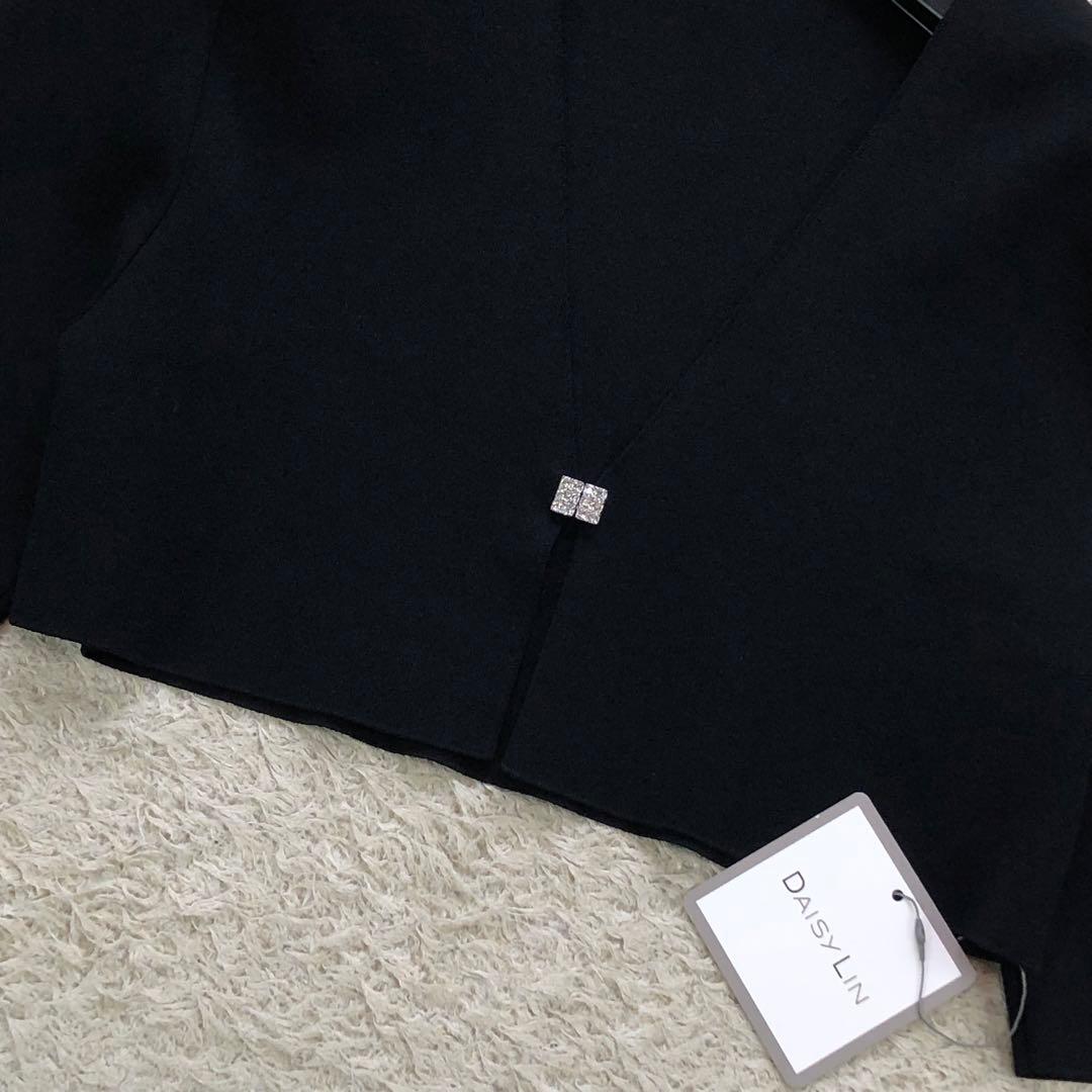 新品・タグ付き✨デイジーリン コクーンスリーブカーディガン ニット ビジュー