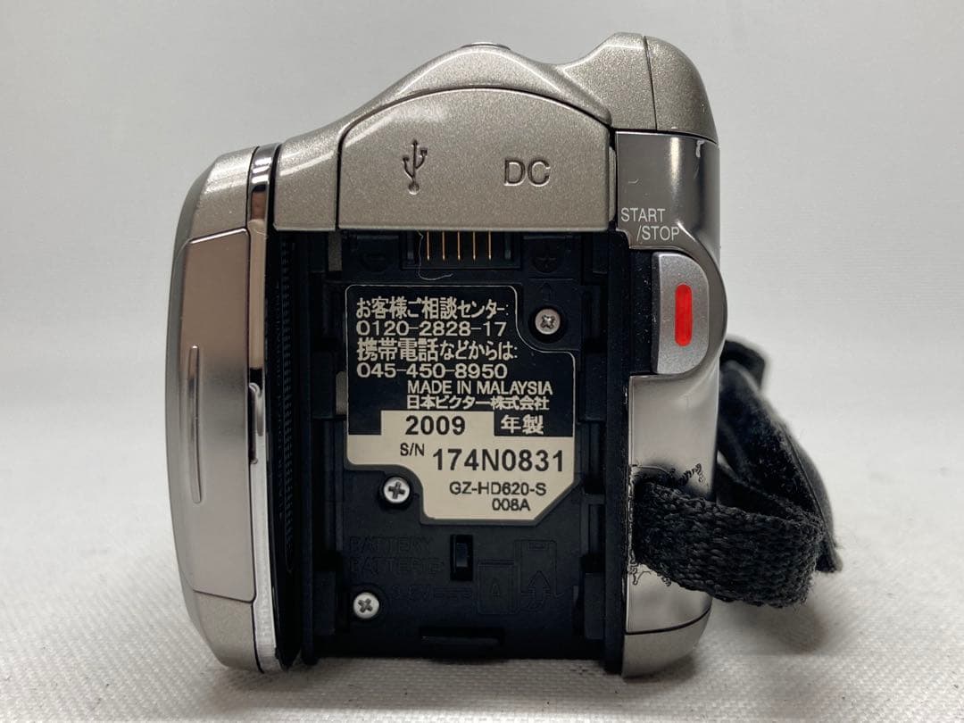 美品　JVC　Victor　Everio　GZ-HD620-S　j337a245