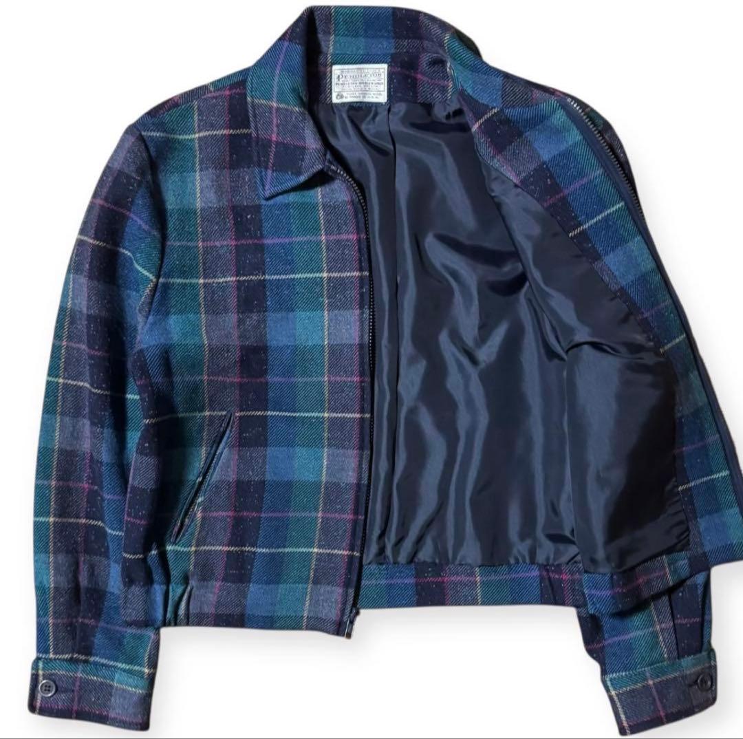 Special PENDLETON 70s USA製 チェック ウールブルゾン